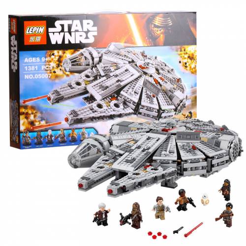 Star Wars Millenium Falcon (Lepin 05007, Lego 75105) - AliBricks